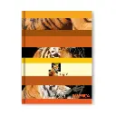 Cuaderno América tapa cartón, 16x21cm. 82 hojas rayadas