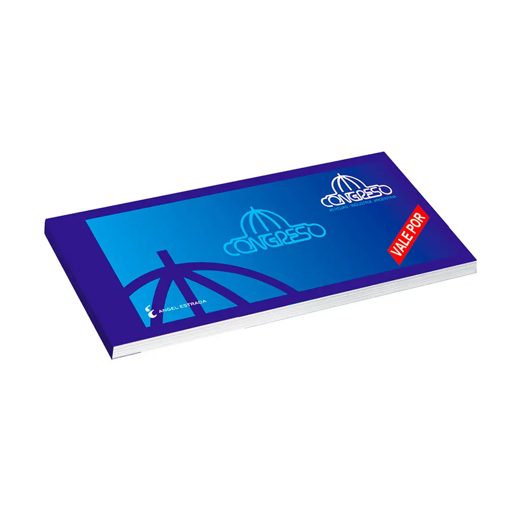 Talonario Vale por Congreso