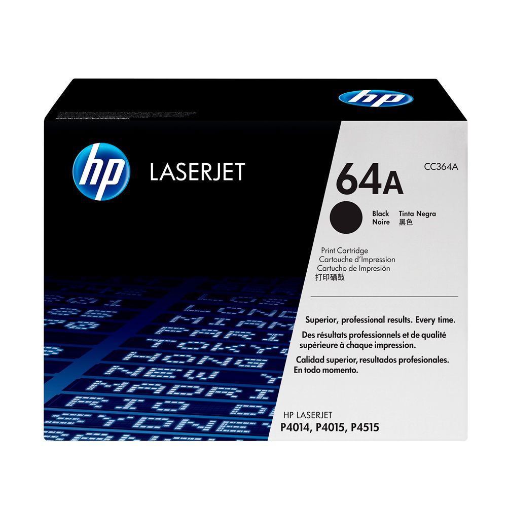 Toner Original HP 64A CC364A Negro