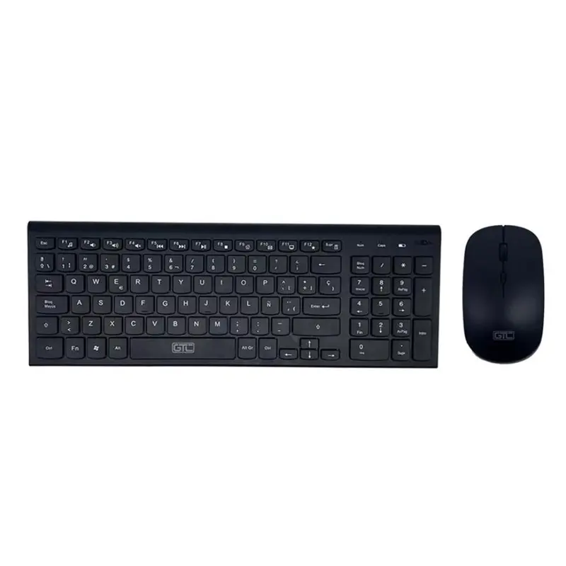 Teclado + Mouse Inalámbrico GTC CBG-026 Negro