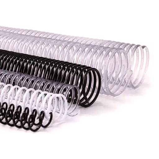 [RAFERESP20NE] ESPIRAL 20mm X 50 Negro para encuadernar