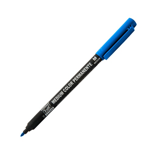 [TRABI25AZUL] Marcador permanente Trabi Punta mediana azul 2,5mm