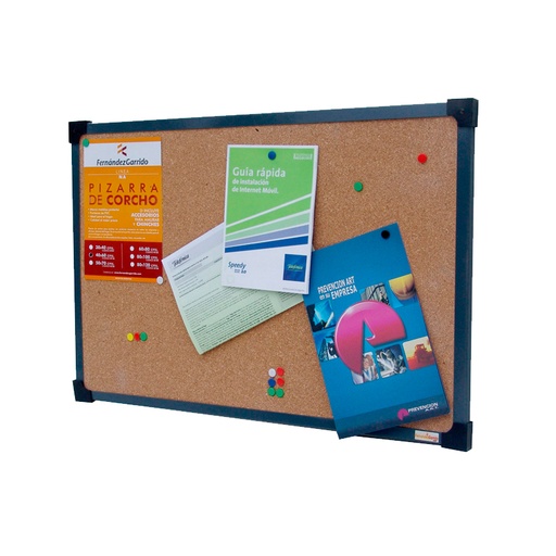 [PIZCOR120150] Pizarra de Corcho Fernandez Garrido, 120 x 150cm.