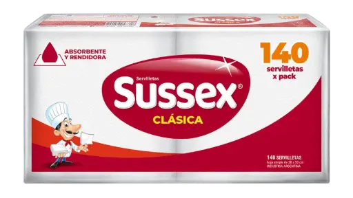 [SERVILL30X30] Servilletas blancas 30 x 30 x 140 und