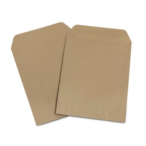 [BOMA1325X100] Sobre Bolsa Manila, 13 x 25.5cm. pack de 100 unidades