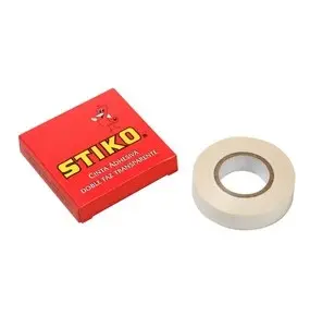 [STIKODFAZ1210] Cinta adhesiva 12mm. x 10mts. Stiko Doble Faz bifaz 