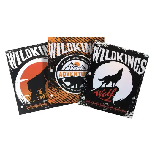 [CARPREXN3WILD] Carpeta N°3 dos tapas Rexon WK Wild Kings