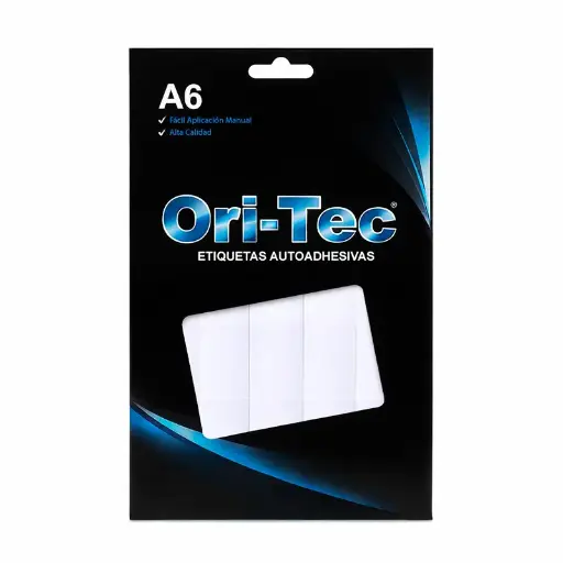 [7020ORION20X70] Etiquetas Orion A6 2 x 7cm. caja de 300 etiquetas